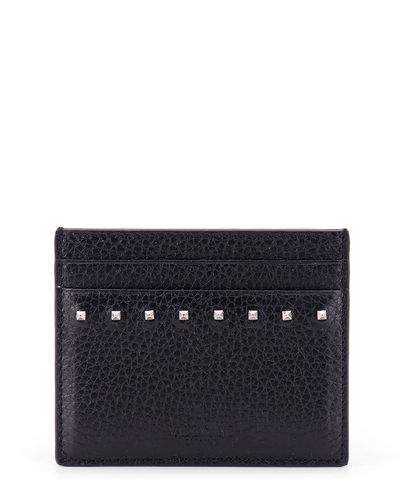 Rockstud Credit card holder - Valentino Garavani - Modalova