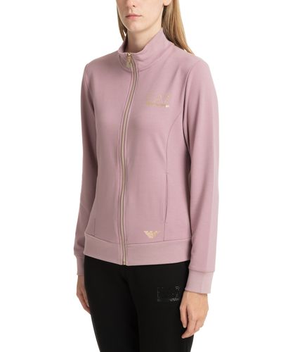 Zip-up sweatshirt - EA7 Emporio Armani - Modalova