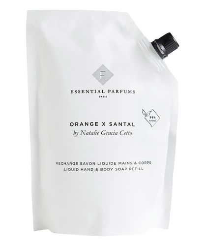 Orange x Santal liquid body and hand soap refill 500 ml - Essential Parfums - Modalova