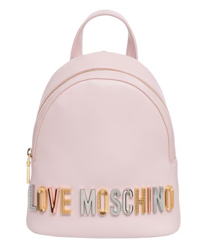 Rhinestone logo rucksack - Love Moschino - Modalova