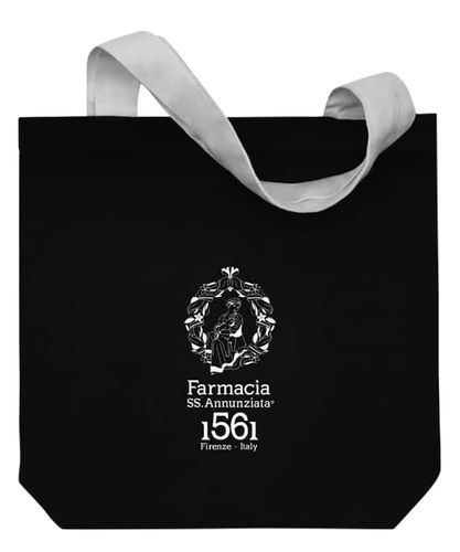 Black canvas bag - Farmacia SS. Annunziata - Modalova