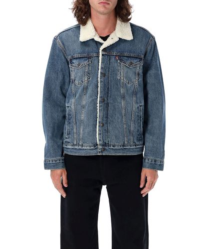 Giacca di jeans type 3 sherpa - Levi's - Modalova