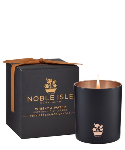 Whisky & water luxury scented candle 200 g - Noble Isle - Modalova