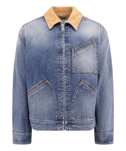 Denim jacket - Alexander McQueen - Modalova