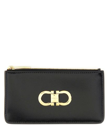 Gancini Credit card holder - Salvatore Ferragamo - Modalova