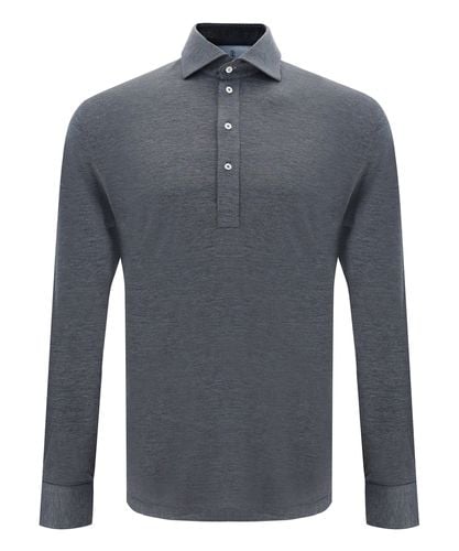 Long sleeve polo shirt - Brunello Cucinelli - Modalova