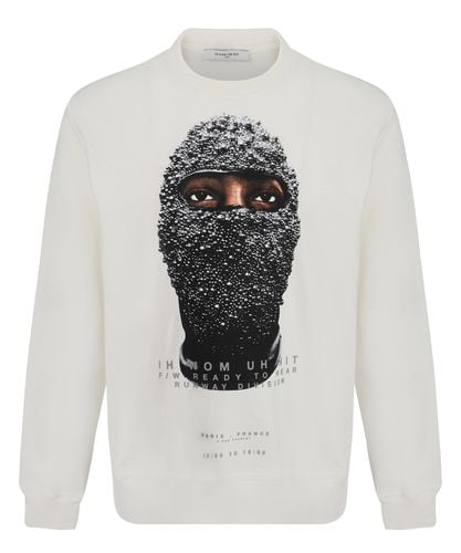 Black Mask Sweatshirt - Ih Nom Uh Nit - Modalova