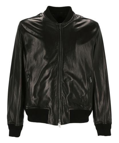 Leather jackets - Salvatore Ferragamo - Modalova