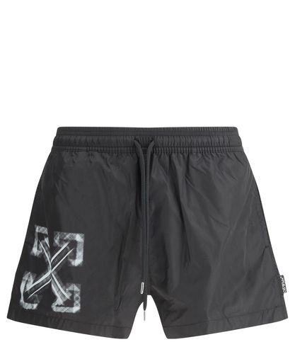 Vibe arrow badehose - Off-White - Modalova