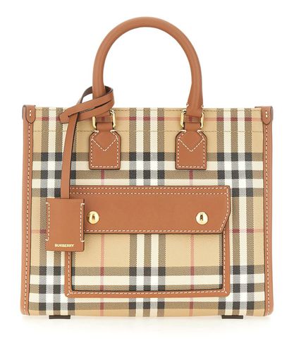 Borsa a mano freya mini - Burberry - Modalova