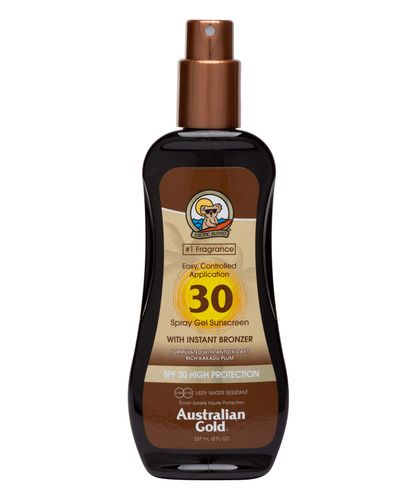 Spf 30 spray gel with bronzer 237 ml - sunscreen - Australian Gold - Modalova