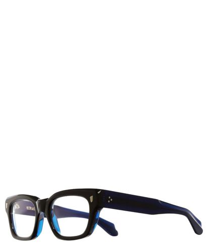 Eyeglasses 1391-01 53MM BLACK ON BLUE ACETATE OPTICAL GLASSES - Cutler And Gross - Modalova