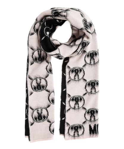 Double Question Mark Scarf - Moschino - Modalova