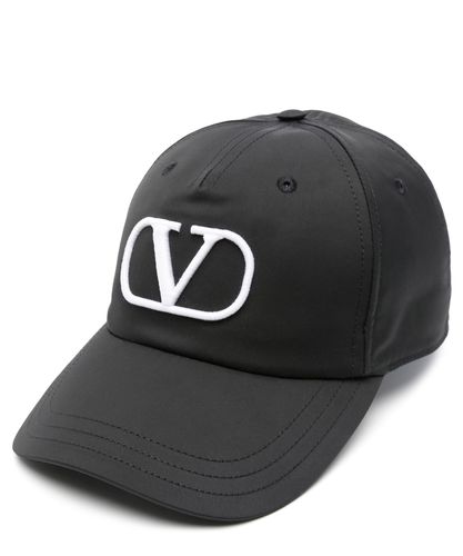 Cappello con visiera vlogo - Valentino Garavani - Modalova