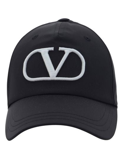 Cappello con visiera vlogo - Valentino Garavani - Modalova