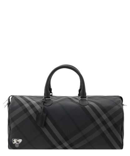 Borsone da viaggio grid - Burberry - Modalova