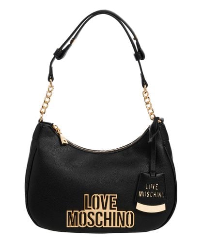 Borsa hobo cut out logo - Love Moschino - Modalova