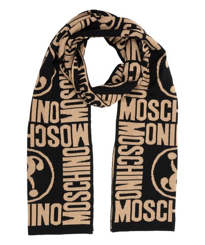 Wool scarf - Moschino - Modalova