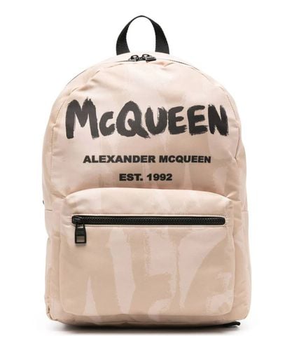 Graffiti Metropolitan Backpack - Alexander McQueen - Modalova