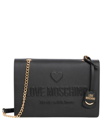 Love embossed schultertasche - Love Moschino - Modalova