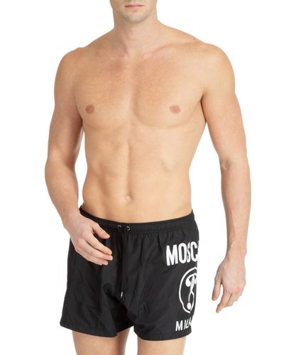 Double Question Mark Swim shorts - Moschino - Modalova