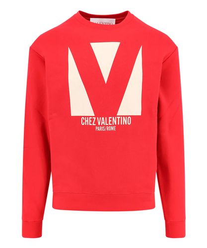 Chez valentino sweatshirt - Valentino - Modalova