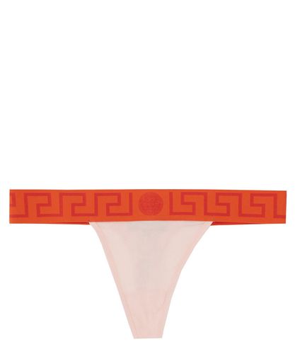 La Greca Thong - Versace - Modalova