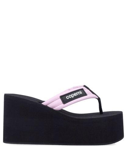 Branded Wedge Sandals - Coperni - Modalova