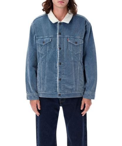 Giacca di jeans sherpa - Levi's - Modalova