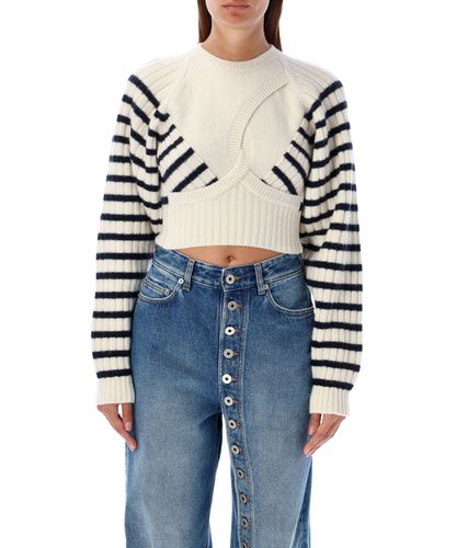 Mariniere Sweater - Jean Paul Gaultier - Modalova