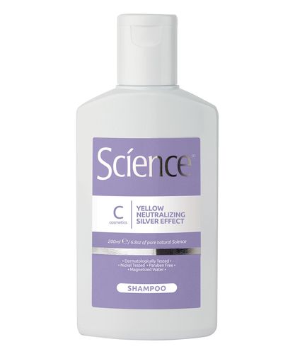 Yellow neutralizing shampoo with silver effect 200 ml - Science - Modalova