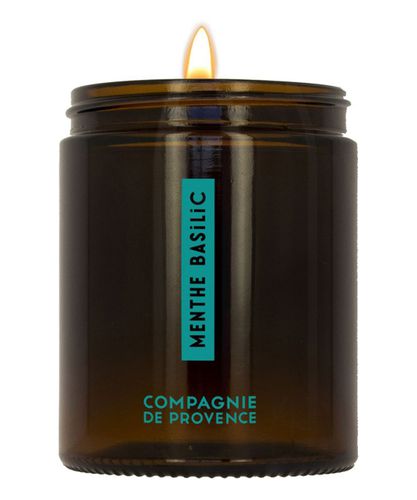 Menthe basilic uplifting scented candle 150 g - Compagnie De Provence - Modalova