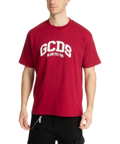 Logo Loose T-shirt - GCDS - Modalova