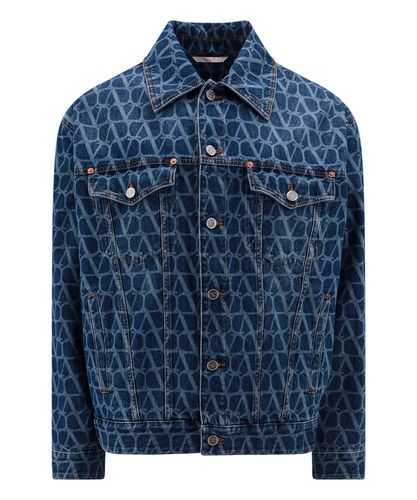 Giacca di jeans toile iconographe - Valentino - Modalova