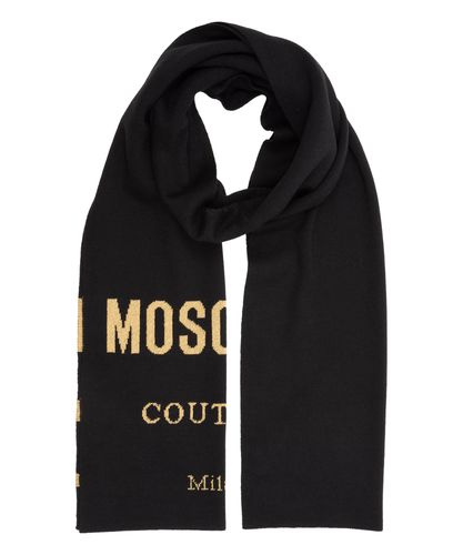 Wool scarf - Moschino - Modalova