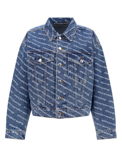 Game Denim jacket - Alexander Wang - Modalova