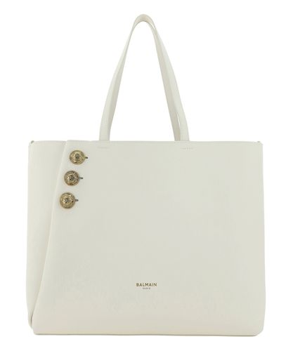 Shopping bag emblème - Balmain - Modalova