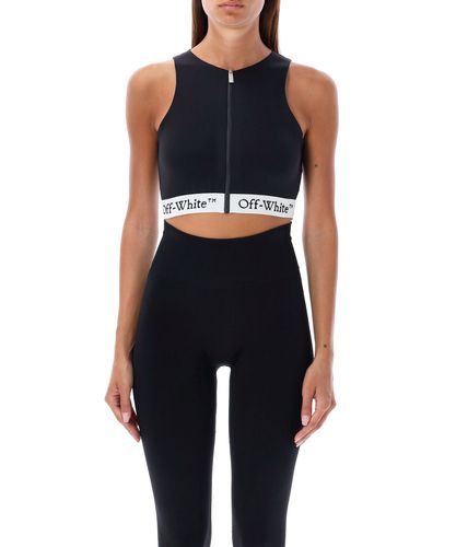 Logo band crop top - Off-White - Modalova