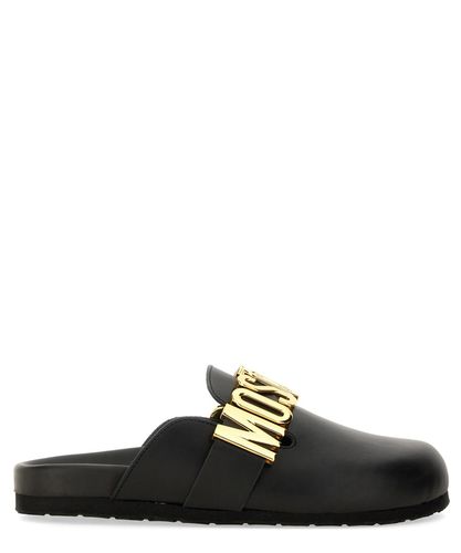 Logo Mules - Moschino - Modalova