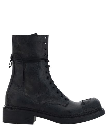 Lace-up boots - Miu Miu - Modalova