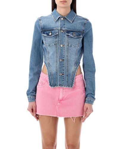 Carolina Denim jacket - SER.O.YA - Modalova