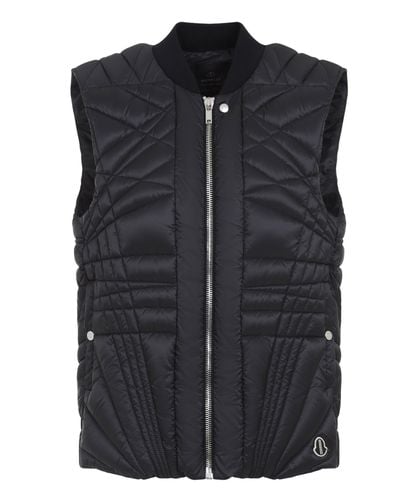 X Rick Owens Megapenta Flight Vest - Moncler - Modalova