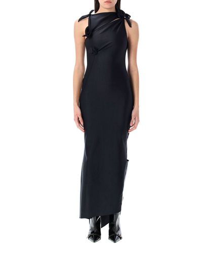 Asymmetric Flower Long dress - Coperni - Modalova