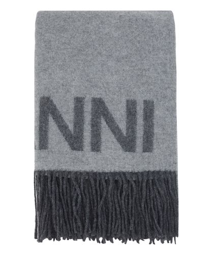 Wool scarf - GANNI - Modalova