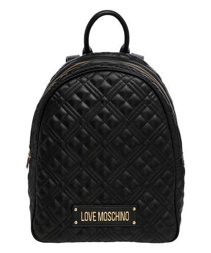 Lettering logo rucksack - Love Moschino - Modalova