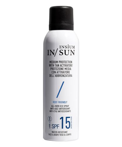 Spray medium protection with tan activator SPF 15 150 ml - In/Sun - INSÌUM - Modalova