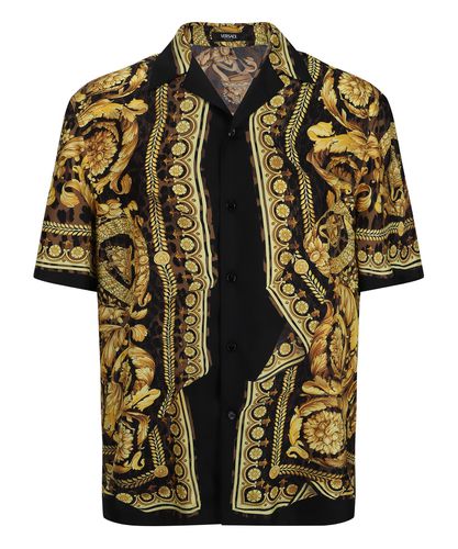 Camicia maniche corte informal - Versace - Modalova