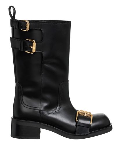 Stiefel mit absatz - Moschino - Modalova