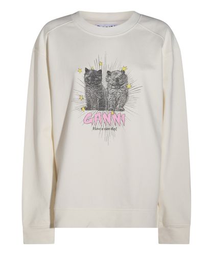 Sweatshirt - GANNI - Modalova