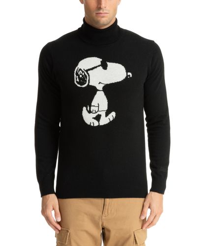 Maglione collo alto peanuts - MC2 Saint Barth - Modalova